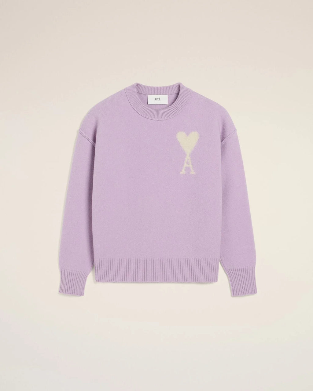 Pull Violet Ami de Coeur En Laine